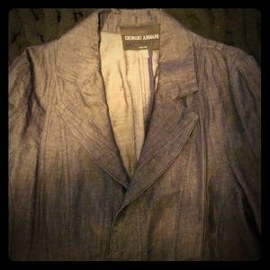 Giorgio Armani denim blazer